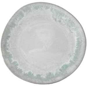 Lrg Pebble Plate - Surf - Run of Kiln