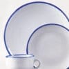 10"Dinner Plate - Blue Edge