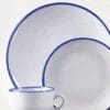 10"Dinner Plate - Blue Edge