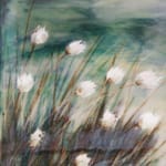 X-Small Cylinder Vase - Cotton Grass