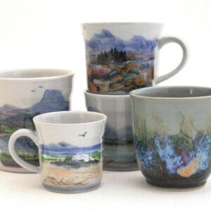 1 Pint Mug - Celadon Rockpool