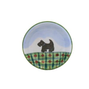 6" Dessert Dish - Kids Scottie