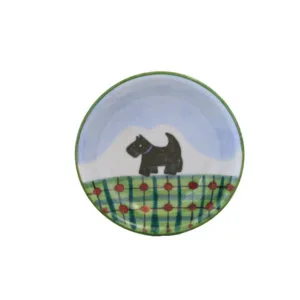 6" Dessert Dish - Kids Scottie
