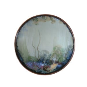 Small Geo Dish - Celadon Rockpool
