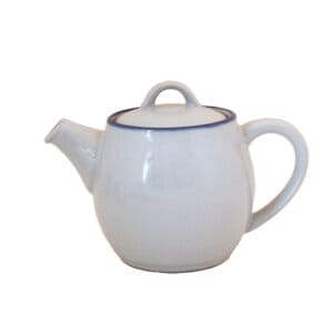 Teapot-Blue Edge