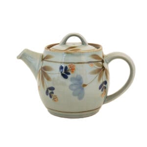 Teapot-Celadon Floral