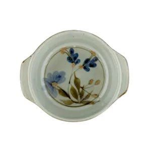 7" Server-Celadon Floral