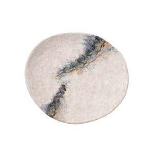 Medium Pebble Plate - Quartz