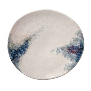 Large Pebble Plate - Quartz