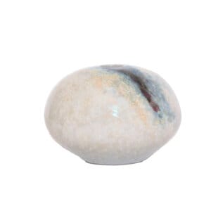 Med Pebble Vase - Quartz