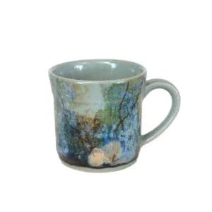 Small Mug - Celadon Rockpool