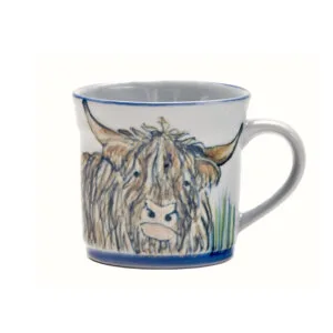 1/2 Pint Mug - Highland Cow