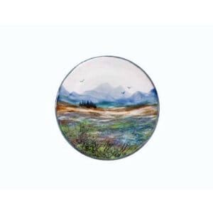 Small Round Stand - Landscape