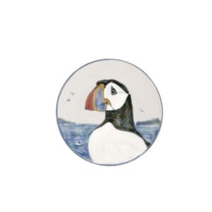 Small Round Stand - Puffin