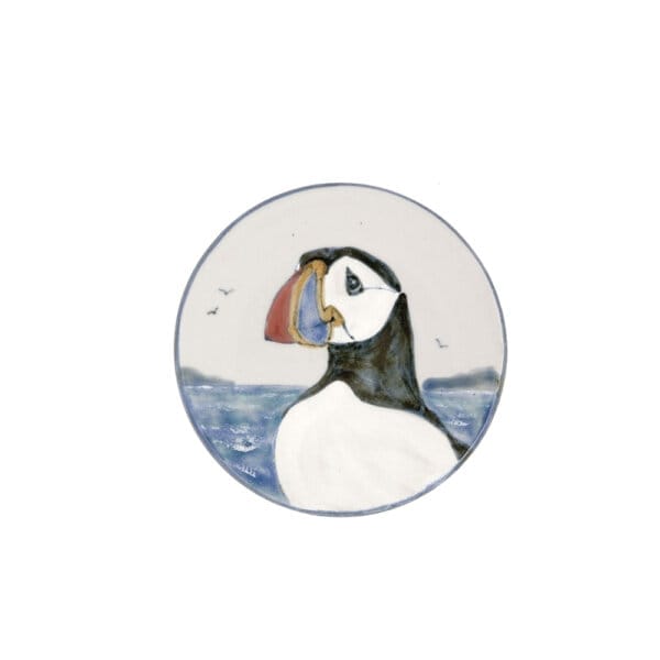 Small Round Stand - Puffin