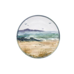 Small Round Stand - Seascape