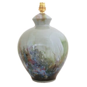 Large Ginger Lamp - Rock Pool Celadon