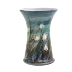 X-Small Cylinder Vase - Cotton Grass