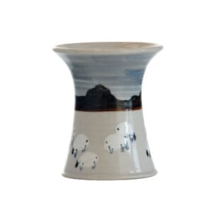 X-Small Cylinder Vase - Sheep