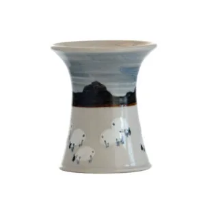X-Small Cylinder Vase - Sheep