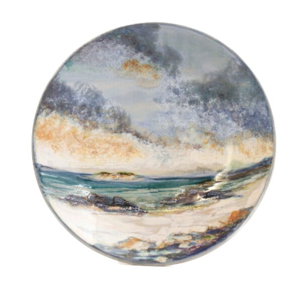 Large Geo Dish - Seascape