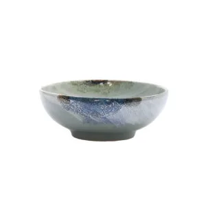 Geo Soup Bowl - Celadon water