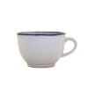 Tea Cup- Blue Edge