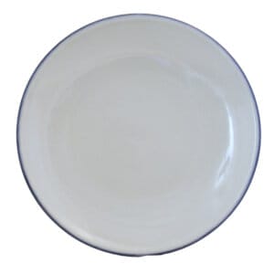 10"Dinner Plate - Blue Edge