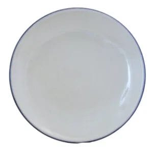 10"Dinner Plate - Blue Edge