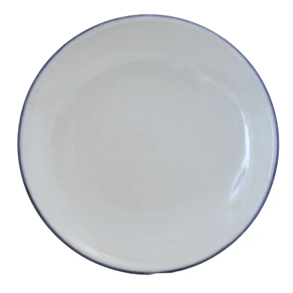 10"Dinner Plate - Blue Edge