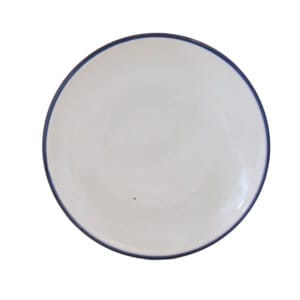 8" Breakfast Plate - Blue Edge