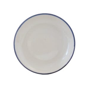 7" Side Plate - Blue Edge