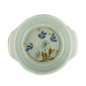 10"Server-Celadon Floral