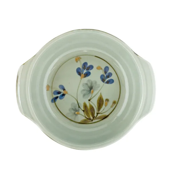 10"Server-Celadon Floral