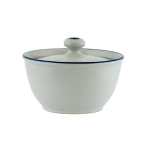 2pt Casserole - Blue Edge
