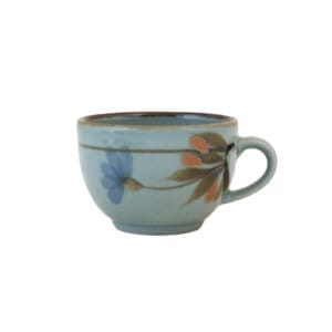 Tea Cup - Celadon Floral