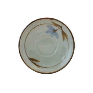 Saucer-Celadon Floral