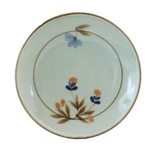 10"Dinner Plate - Celadon Floral