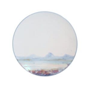 Geo Breakfast Plate - Landscape Light