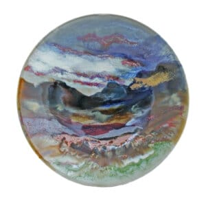 Large Geo Dish - Sunset