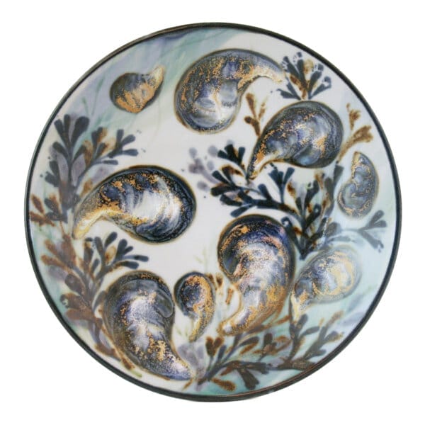 Large Geo Dish - Mussel