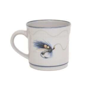1/2 Pint Mug - Fishing Fly