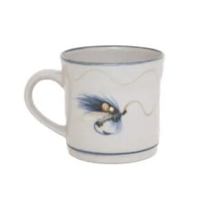 1/2 Pint Mug - Fishing Fly