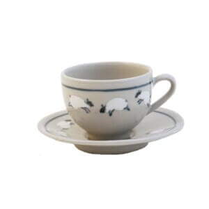 Lungo Cup & Saucer - Sheep