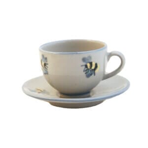 Lungo Cup & Saucer - Thistle (Bee only)