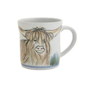 1 Pint Mug - Highland Cow