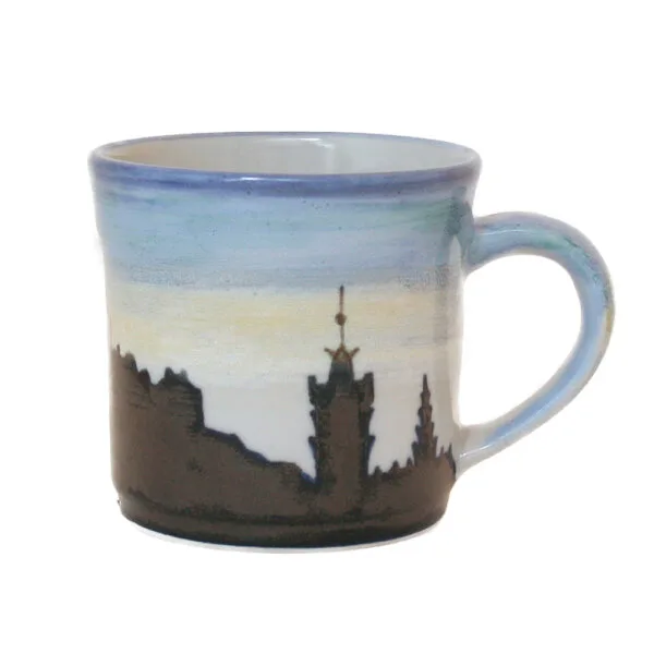 1/2 Pint Mug - Edinburgh Skyline